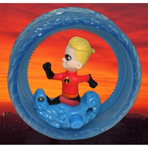 DASH Disney’s The Incredibles Movie Toy Collectible McDonald’s #4 NEW 2004 - Picture 1 of 3